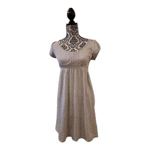sachin and babi light blue dress Floral Square-Neck Smocked Midi Dress main image 1